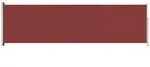 vidaXL Seitenmarkise Ausziehbar 180x600 cm Rot