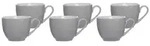 Ritzenhoff & Breker DOPPIO Espressotasse 80 ml grau 6er Set