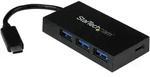 StarTech.com 4 Port USB 3.0 Hub / USB C to 1x USB C & 3x USB A / USB Type C - Hub - 4