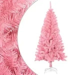 vidaXL K&uuml;nstlicher Weihnachtsbaum mit St&auml;nder Rosa 150 cm PVC