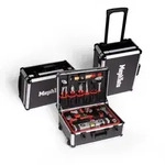 Mephisto Premium XXL Werkzeugkoffer / Werkzeugtrolley 131-teilig mit Chrom- Vanadium