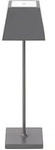 Akku-Tischleuchte Nuindie 370mm graphitgrau &ndash; Stilvolle Beleuchtung f&uuml;r drinnen &