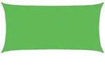 vidaXL Sonnensegel 160 g/m2 Hellgr&uuml;n 4x7 m HDPE