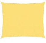 vidaXL Sonnensegel 160 g/m2 Beige 2,5x3 m HDPE Ombre Zenith Modell