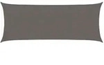 vidaXL Sonnensegel 160 g/m2 Anthrazit 2,5x4 m HDPE Azimut Terrassenmodell
