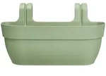 ELHO Vibia Campana Easy Hanger Balkonkasten: Gr&uuml;n, 7.5L, Recycelt