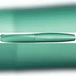 Pelikan F&uuml;llhalter Twist P457 Cold Alaska, f&uuml;r Links- und Rechtsh&auml;nder, Feder M,