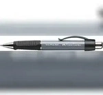 FABER CASTELL Kugelschreiber Grip Plus Ball M, stone grey.