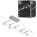 Paulmann CorDuo Seilsystem Salt Basisset GU5,3 max. 5x10W 230/12V Chrom matt 94442