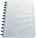 OXFORD Ringmappe Vario-Zipp DIN A4 Transaprent PP (Polypropylen) 26,5 x 2,1 x 31 cm