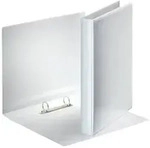 Esselte Pr&auml;sentationsringbuch 49708 DIN A4 25mm 2Ringe PP wei&szlig;