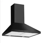 Amica KH 17286 S Dunstabzugshaube Kaminhaube 60cm schwarz Wandhaube