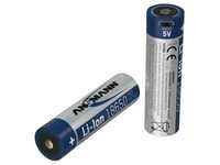 Ansmann 1307-0003 Haushaltsbatterie Wiederaufladbarer Akku 18650 Lithium-Ion (Li-Ion)