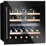 Klarstein Vinsider 36 Onyx Edition Weink&uuml;hlschrank 2 K&uuml;hlzonen 5-22&deg;C 85l Schwarz