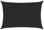 vidaXL Sonnensegel 160 g/m2 Schwarz 5x6 m HDPE