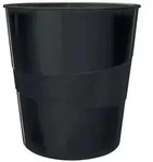 Leitz Papierkorb Recycle Kunststoff Schwarz 29 x 29 x 32,4 cm