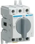 Hager Hauptschalter, 63A, 3p, IP20, Einbauger&auml;t Festeinbautechnik, Ausf&uuml;hrung als