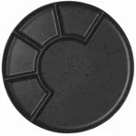 ASA Aperitifteller, kuro d. 24,2 cm, h. 1,6 cm