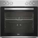 Beko BBUE12020X Einbauherdset: Glaskeramik-Kochfeld mit Edelstahlrahmen