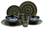 CreaTable Mandala Gold Gold Kombiservice 8-tlg Steinzeug
