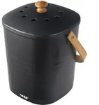 HMF Biom&uuml;lleimer K&uuml;che, Geruchsdichter Komposteimer mit Deckel, 3 Liter,...