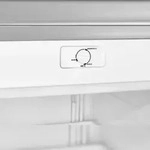 Exquisit Gefrierschrank GS230-H-040E inoxlook | Tiefk&uuml;hlschrank Gro&szlig; 168 Liter