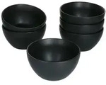 MamboCat 6er Set M&uuml;slischalen Leopard Lampart Nero schwarz