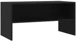 vidaXL TV-Schrank Schwarz 80x40x40 cm Holzwerkstoff