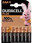 Duracell-Batterien Plus 100 AAA 1,5 V 8 St&uuml;ck