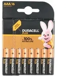 Duracell Batterie Alkaline, Micro, AAA, LR03, 1.5V Plus, Extra Life, Retail Blister