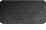 Villeroy & Boch Manufacture Rock Servierplatte rechteckig 35x18cm