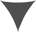 vidaXL Sonnensegel Oxford-Gewebe Dreieckig 3x3x3 m Anthrazit