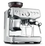Sage The Barista Express Impress Silber, 1850 Watt, integriertes Kegelmahlwerk