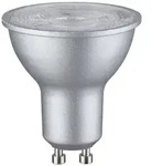Paulmann LED Reflektor Leuchtmittel GU10 230V 460lm 7W 4000K dimmbar Chrom matt
