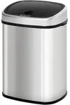 HOMCOM - Automatik M&uuml;lleimer - 40,5L x 29,5B x 57H cm - silber