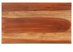 vidaXL Tischplatte Massivholz Palisander 25-27 mm 60&times;100 cm