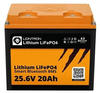 LIONTRON LiFePO4 Akku Smart BMS 25,6V, 20Ah - Vollwertiger Ersatz für 24 Volt