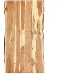 vidaXL Tischplatte Massivholz Akazie 118x(50-60)x3,8 cm