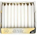 Starpak 50 Tafelkerzen &Oslash; 2,1 cm &middot; 19,6 cm weiss