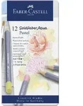 FABER-CASTELL Faber Castell Aquarellstift Gofa 3,3mm Pastell 12er Etui