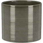 Scheurich Blumentopf aus Keramik, Farbe: Glass Grey, 19 cm Durchmesser, 17 cm hoch,