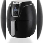 LMG Germany Hei&szlig;luftfritteuse 3,2 L, 1400 W, Touch-Display, Schwarz