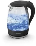 Esperanza Salto Angel Glas Wasserkocher 1,7L Schwarz