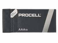 Packung mit 10 AAA-Batterien (L03) Duracell Procell Id2400Ipx10 Alkaline (Zn/Mno2)