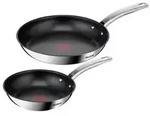Bratpfannen-Set Tefal B817S255 Edelstahl 2 St&uuml;ck 20 Cm & 26 Cm