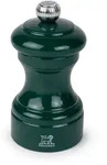 PEUGEOT Salzm&uuml;hle BISTRO 10cm Dunkelgr&uuml;n Buchenholz Lackiert Stahlmahlwerk