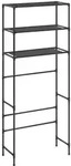 vidaXL Waschmaschinenregal 3 Ablagen Schwarz 69x28x169 cm
