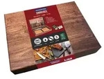 Tramontina JUMBO BBQ-Set, 15-teilig, Steakbesteck, Tranchierbesteck, Schneidebrett