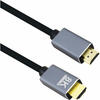 Helos Anschlusskabel, HDMI Stecker/Stecker, PREMIUM 8K, 1,0m, schwarz