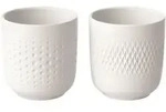 Villeroy & Boch Manufacture Collier blanc Becher Set 2tlg. 0,29l